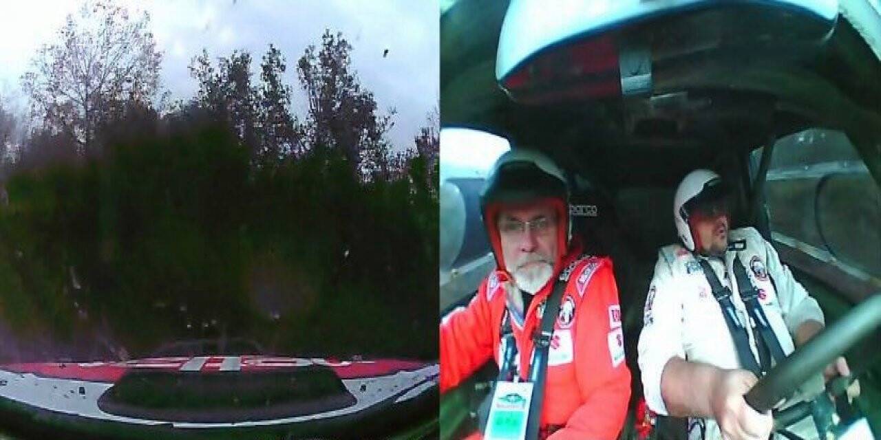Off-Road’da korku dolu anlar araç içi kamerasında