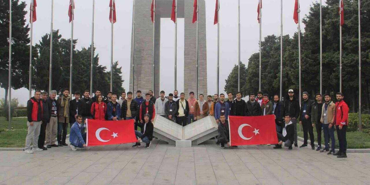 Üniversite öğrencileri tarihe yolculuk yaptı