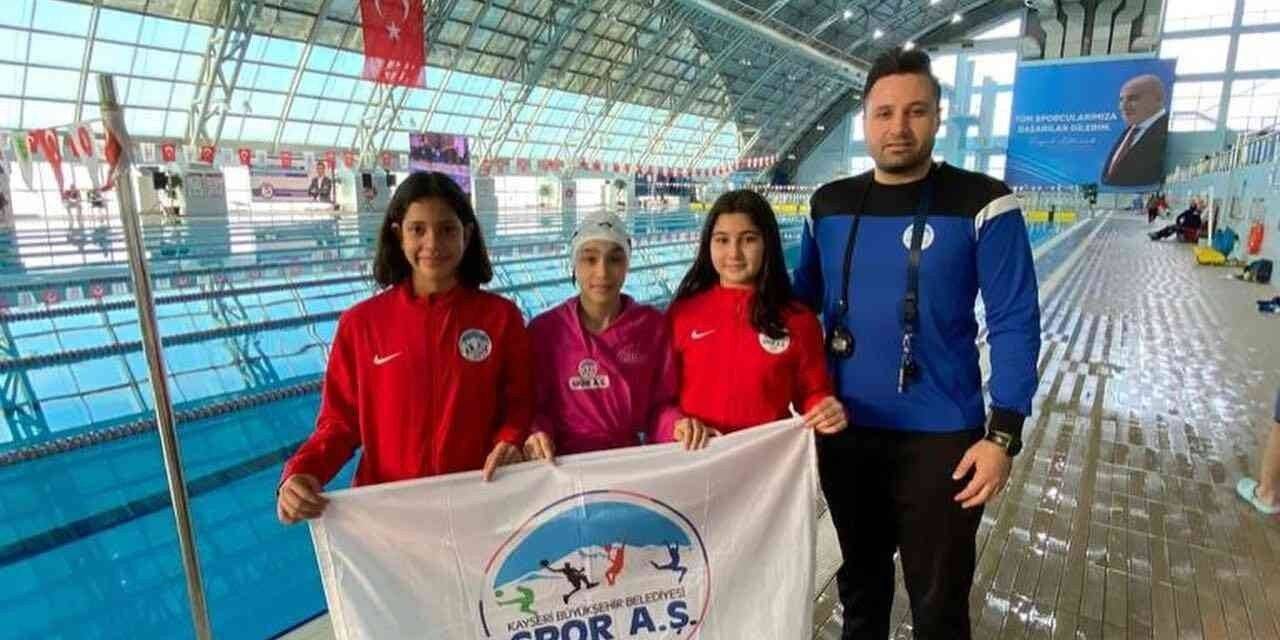 Spor A.Ş.’nin Çocukları Madalyaya Kulaç Attı
