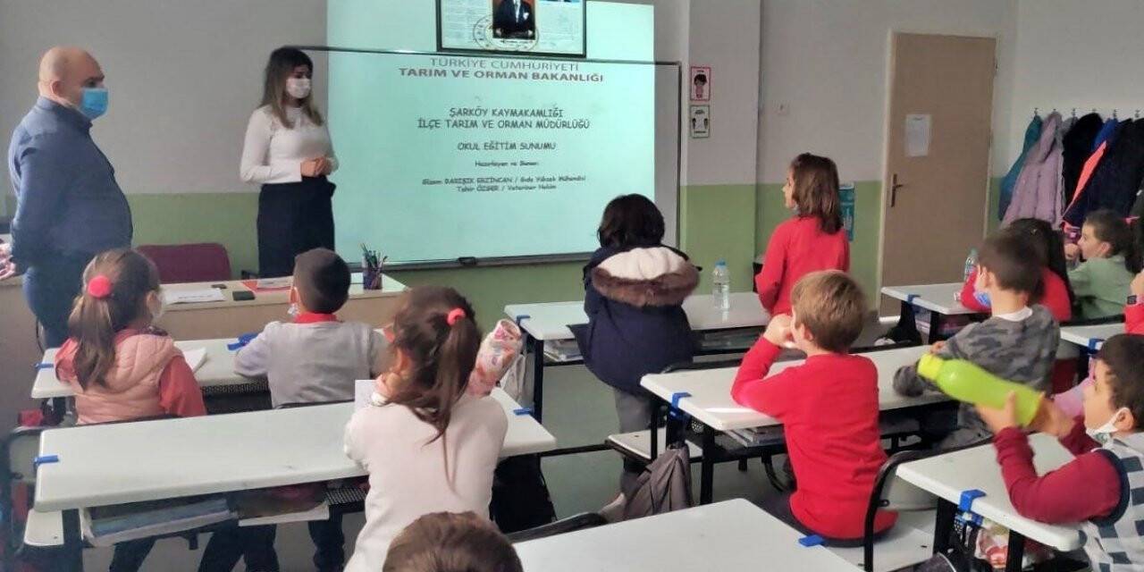 Öğrencilere hijyen ve gıda güvenliği eğitimi