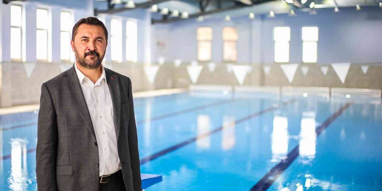 Turhal’ın ilk kapalı yüzme havuzu açılı