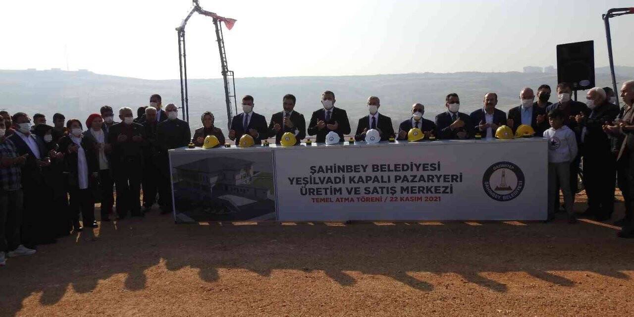 Şahinbey’e yeni kapalı pazar yeri