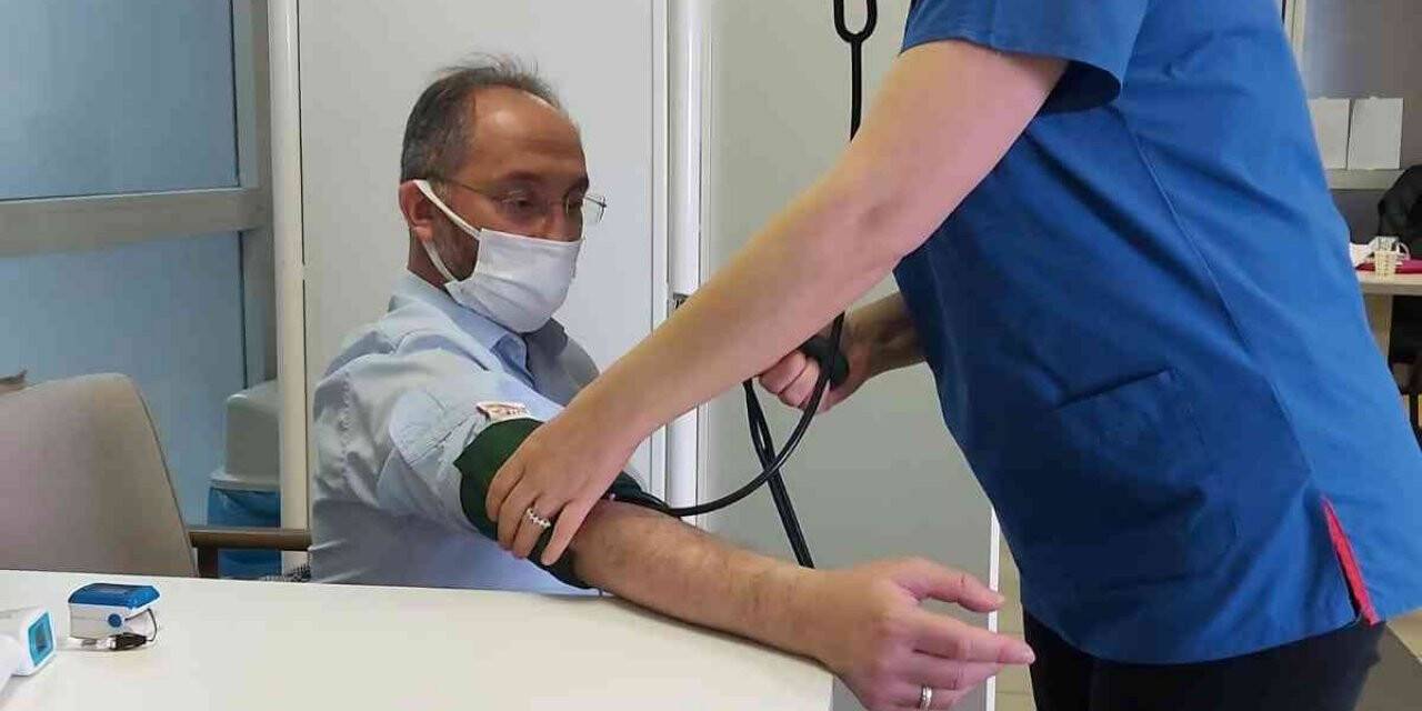 Bolu’da 100’üncü Turkovac gönüllüsü aşısını oldu