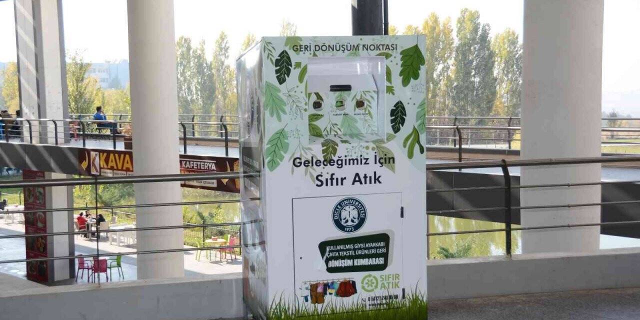 Dicle Üniversitesinden sıfır atık projesine bir adım daha