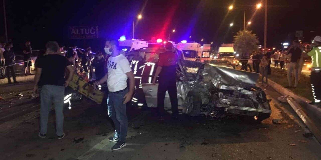 Denizli’de 1 haftada 102 trafik kazası meydana geldi