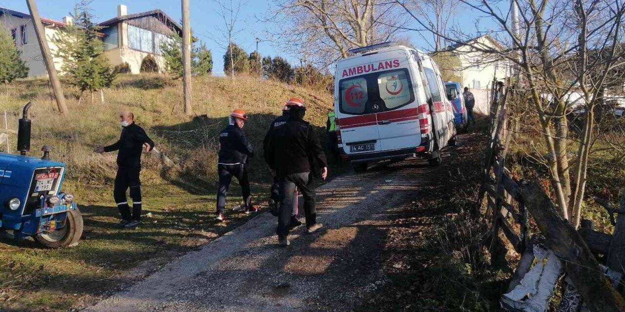 Traktör kazasında karı koca hayatını kaybetti