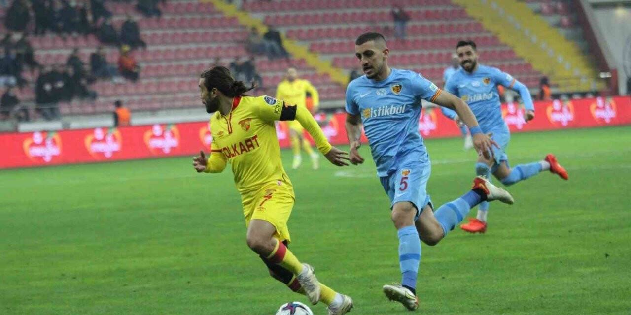 Spor Toto Süper Lig: Kayserispor: 1 - Göztepe: 1 (Maç Sonucu)