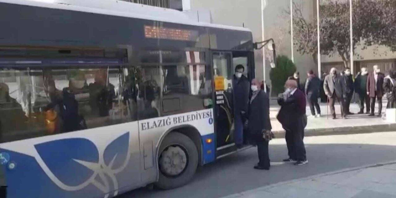 Rahatsızlanan kadın belediye otobüsü ile hastaneye ulaştırıldı