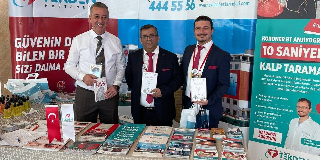 Aile Hekimliği Kongresi’nde Tekden Hastanesi standına yoğun ilgi