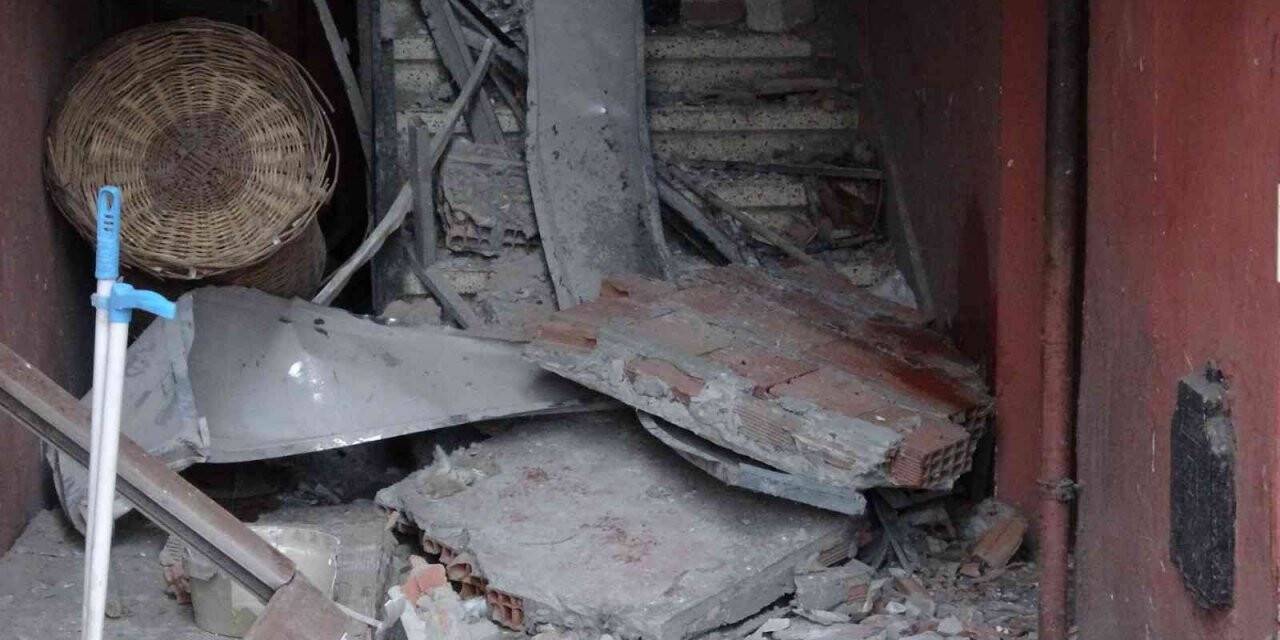 Ataşehir’de patlamanın olduğu fırındaki hasar gün ağarınca ortaya çıktı