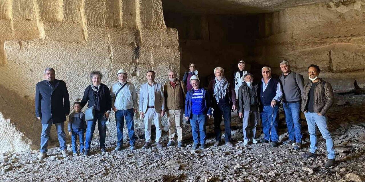 Dünya Harran Bazda’da doğal taş yer altı işletmeciliğinin tarihine tanık olacak