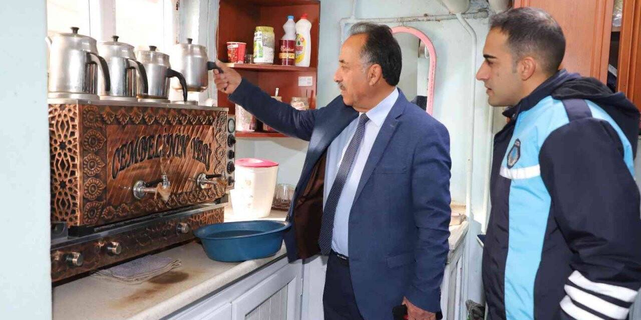 Hakkari’de çay ocakları denetlendi