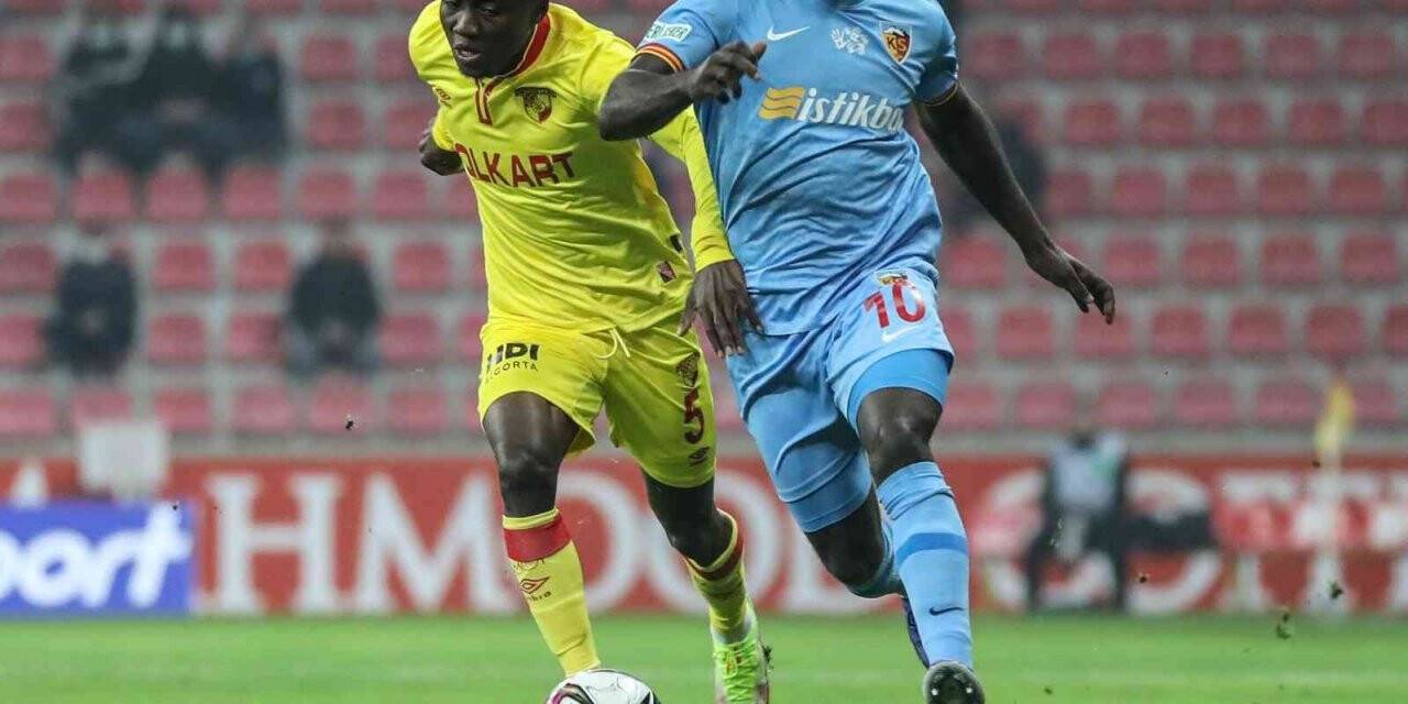 Kayserispor 3 maçtır kaybetmiyor
