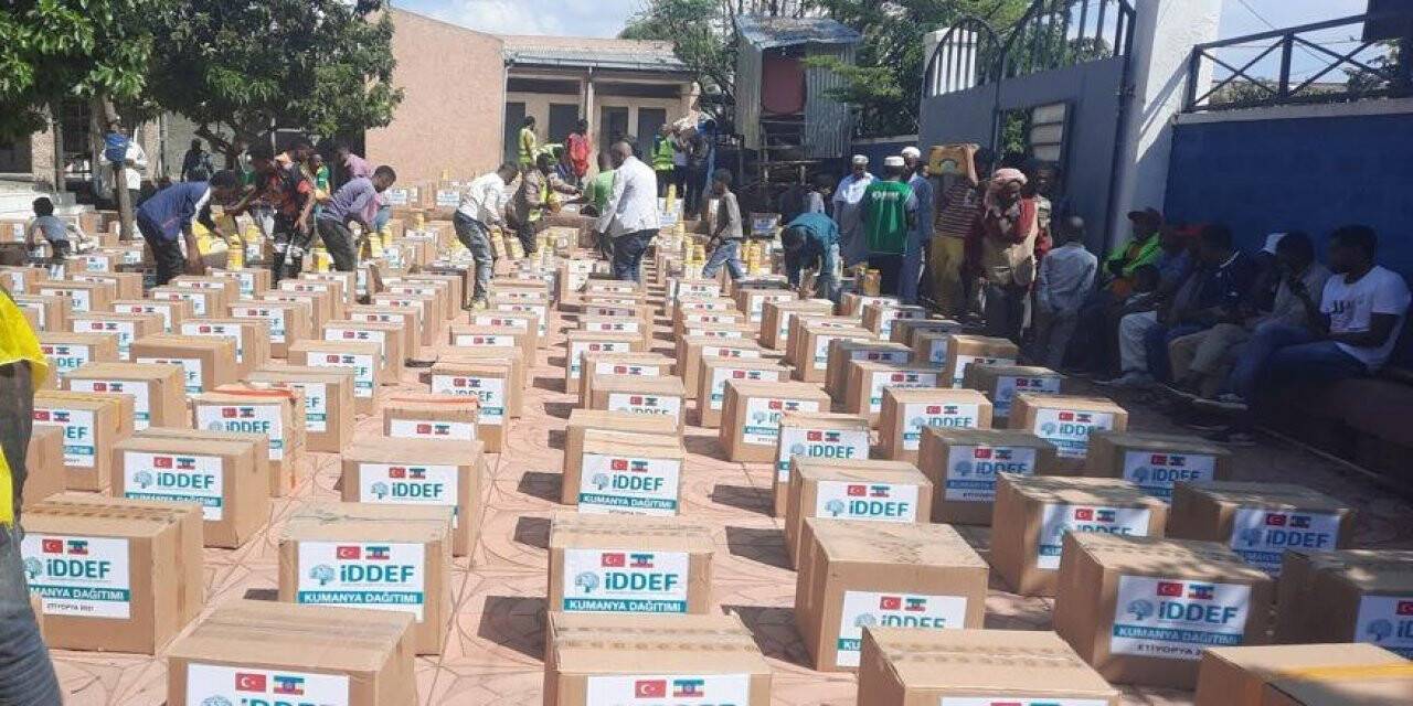 İDDEF’ten iç savaştan etkilenen Etiyopya’ya yardım eli