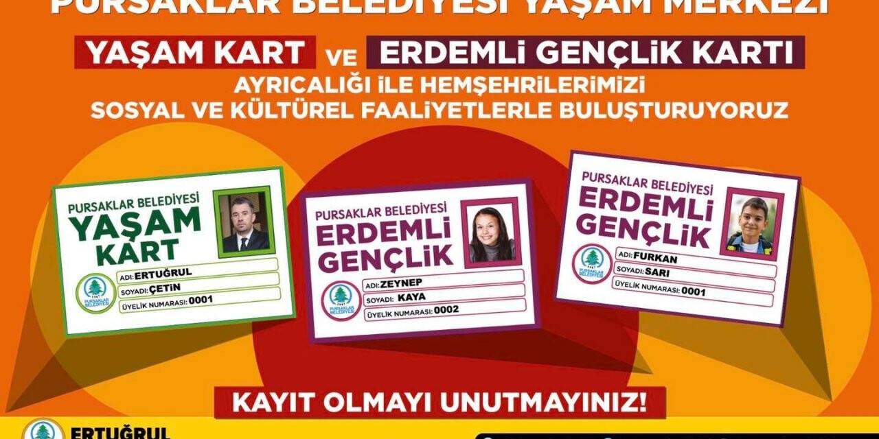 Pursaklar Belediyesi’nden gençlerin faaliyetlerinde akıllı kart sistemi