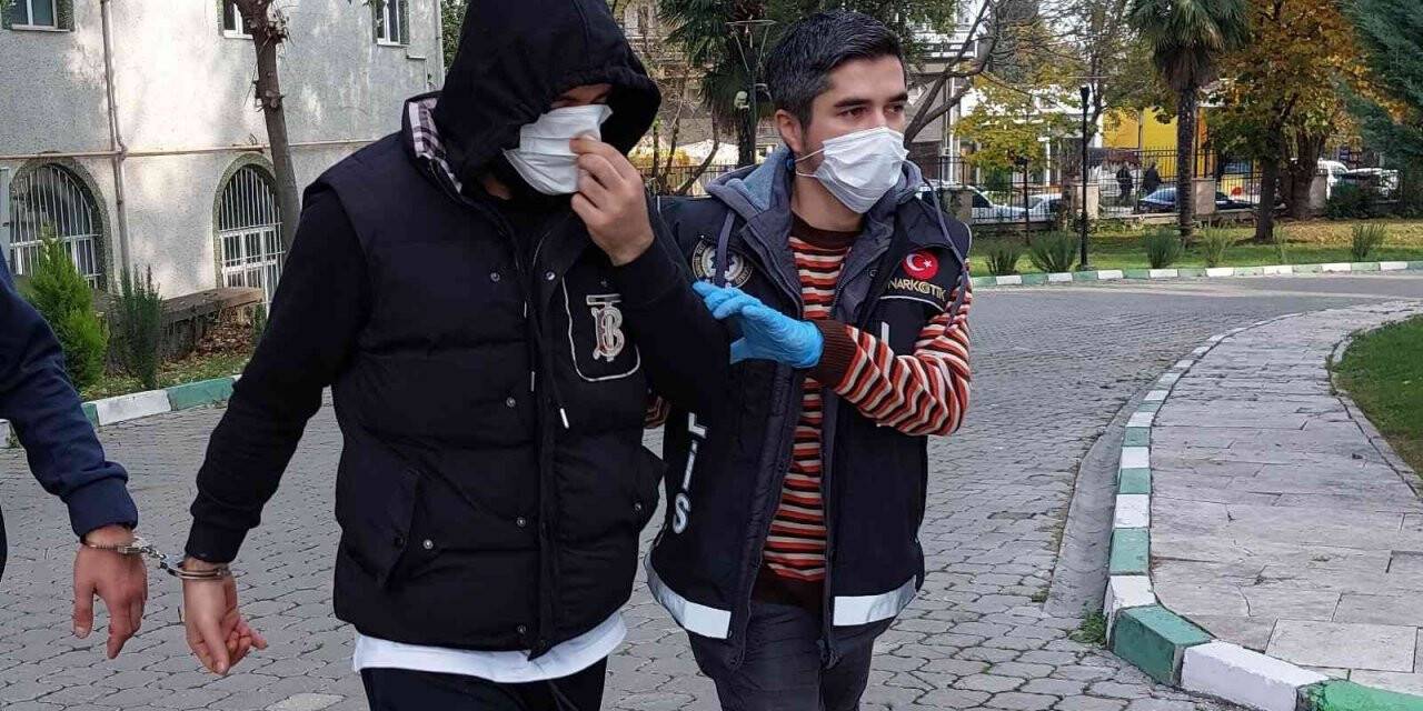 Satışa hazır metamfetamin maddesiyle yakalandı