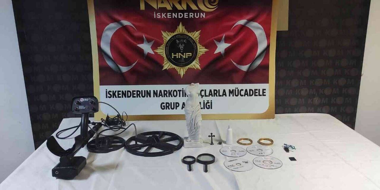 Hatay’da tarihi eser operasyonu