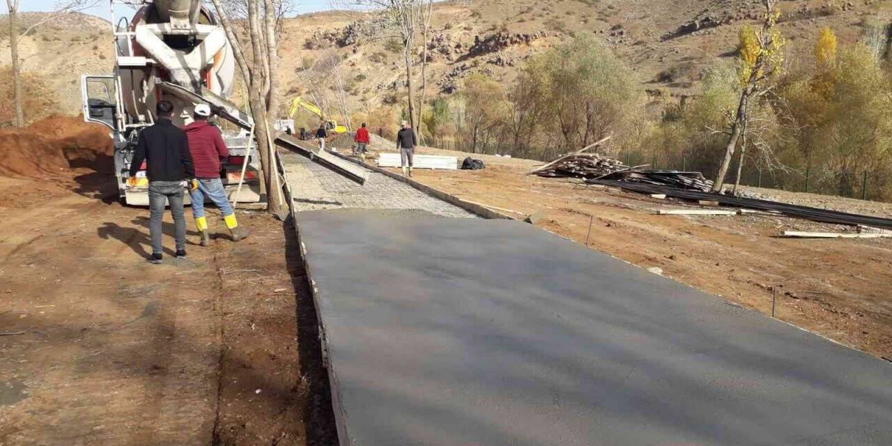 Bingöl’de 60 bin metrekarelik DSİ parkında çalışmalar sürüyor