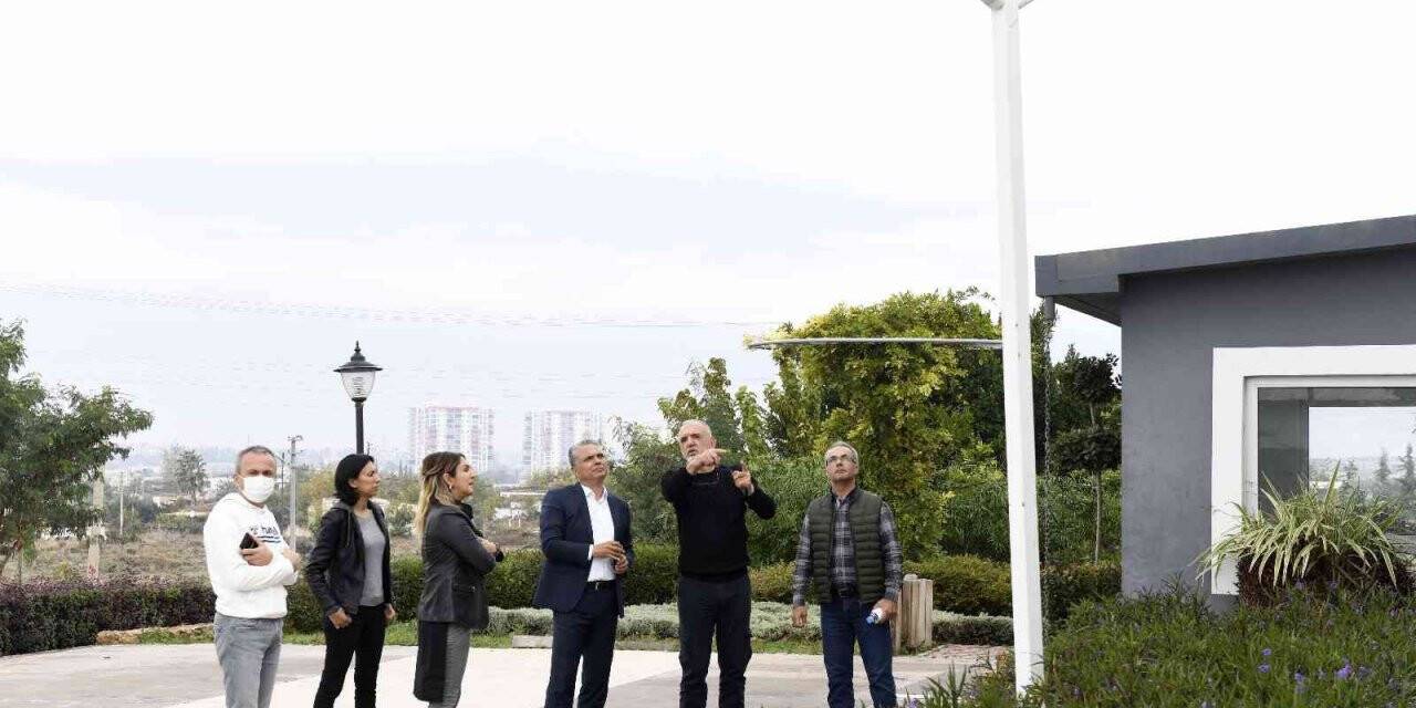 Muratpaşa’yı kendi ürettiği aydınlatma direkleri aydınlatacak