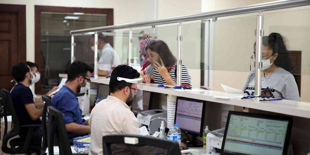 Akdeniz Belediyesinde hafta sonu vezneler açık olacak