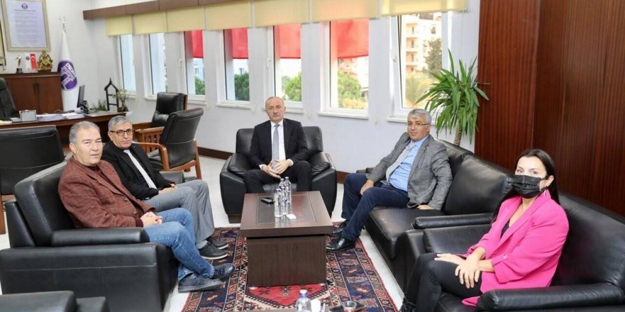 Kaymakam Yiğit, Başkan Atabay’la bir araya geldi