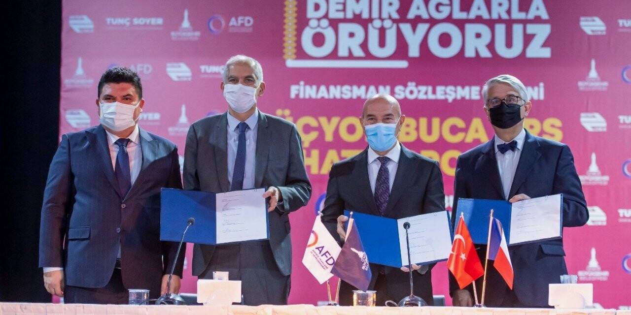 Üçyol-Buca Metrosu için bir adım daha: 125 milyon Euro’luk dış finansman sözleşmesi