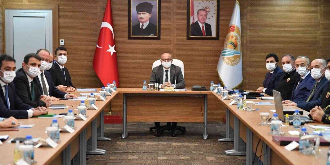 Kış dönemi trafik güvenliği toplantısı yapıldı