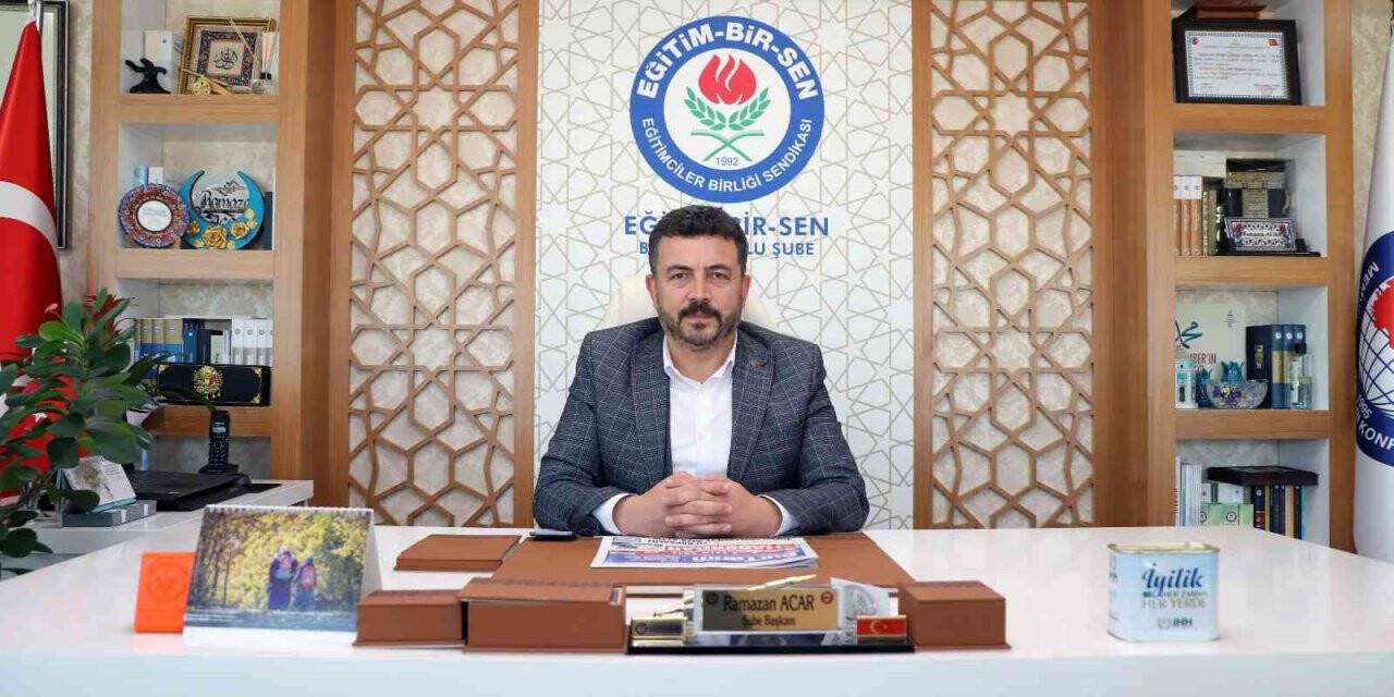 Acar: "24 Kasımın müjdesi meslek kanunu olsun"