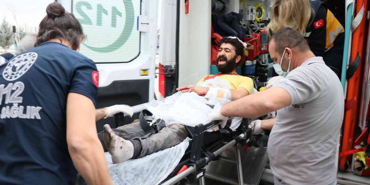 Tüfekle vuruldu, yarasını unutup basın mensuplarını tehdit etti