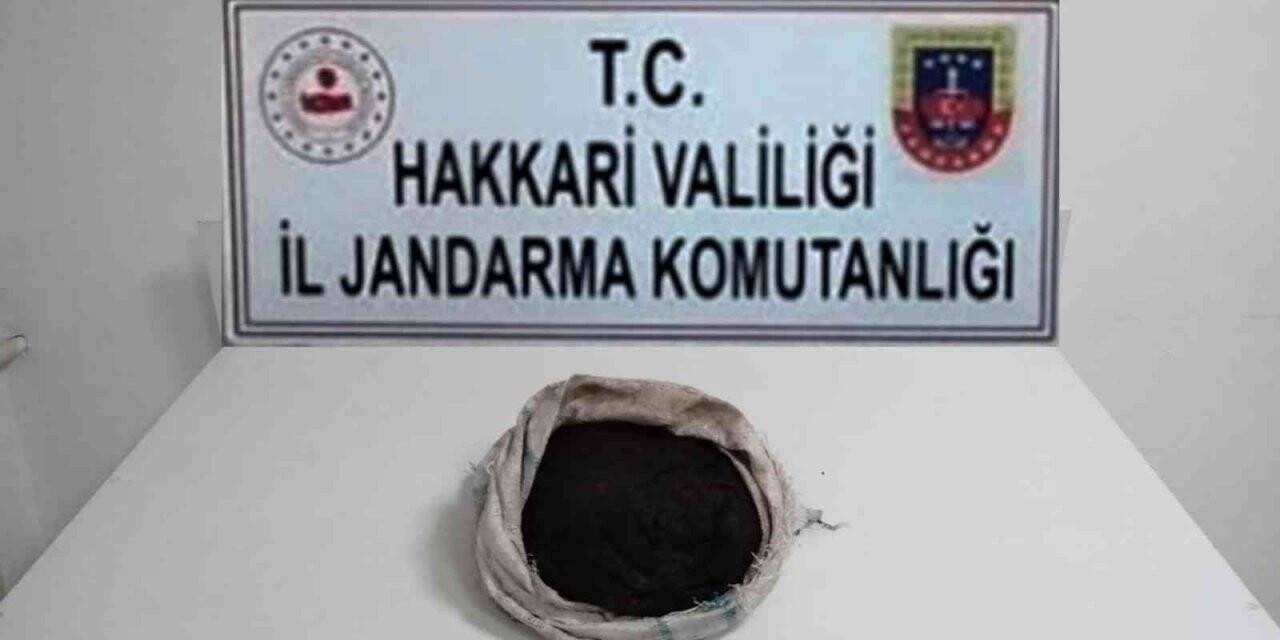Hakkari’de 14 kilo eroin ele geçirildi