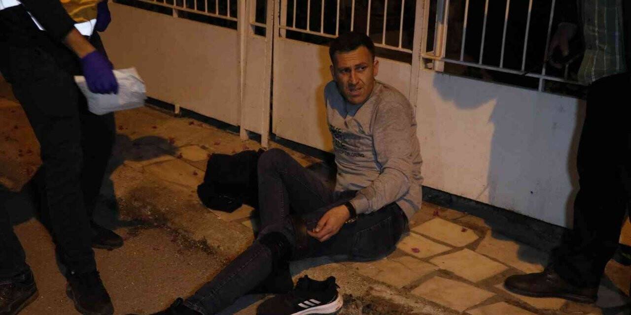 Yürüdüğü sırada silahlı saldırıya uğrayan kişi yaralandı