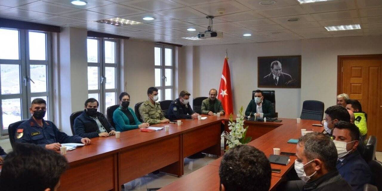 Refahiye’de “Kış Tedbirleri Toplantısı” yapıldı