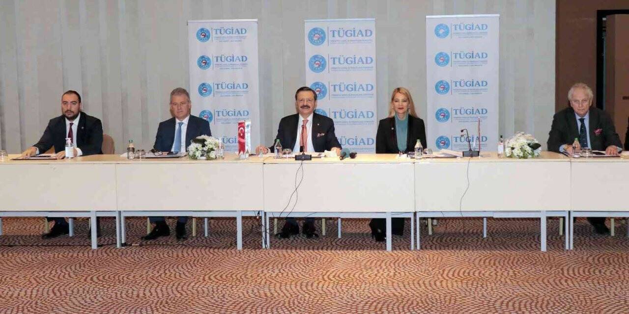TÜGİAD Ege Şubesi TOBB Başkanı Hisarcıklıoğlu’nu ağırladı