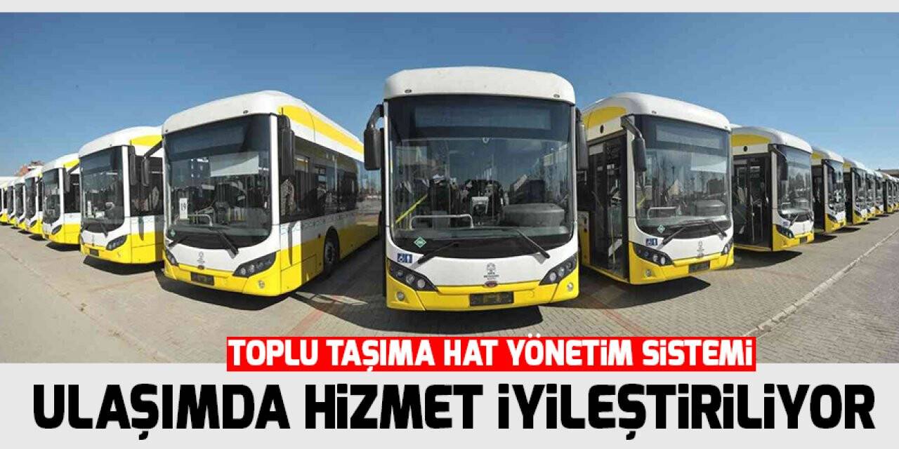 Konya Büyükşehir veri yapay zeka teknolojileriyle toplu ulaşımdaki hizmeti iyileştiriyor