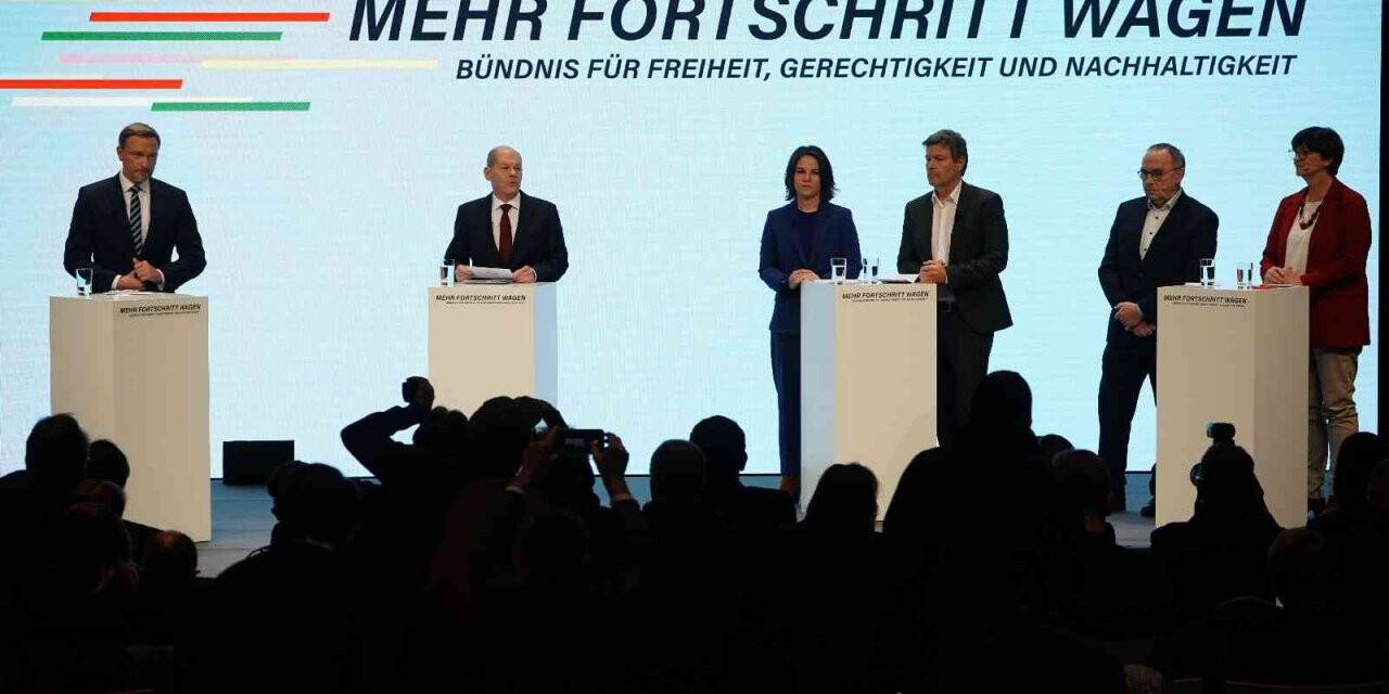 Almanya’da Trafik Lambası Koalisyonu protokol metni açıklandı