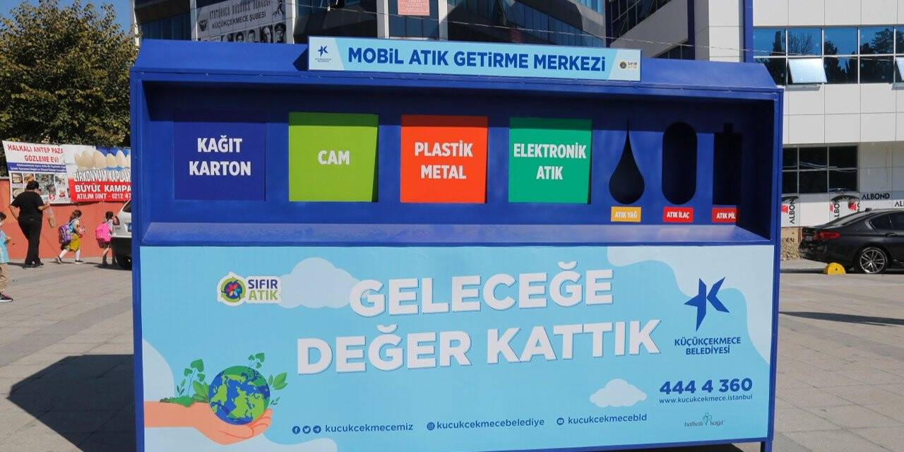 Küçükçekmeceliler geri dönüşüm için el ele verdi