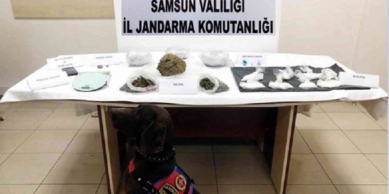 Jandarmadan Samsun ve İstanbul’da uyuşturucu operasyonu: 4 gözaltı