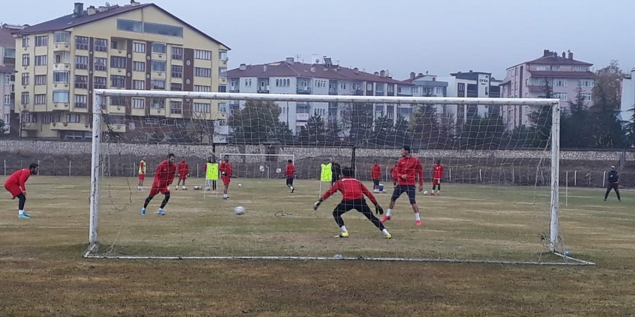 Akşehirspor, derbiye hazırlanıyor