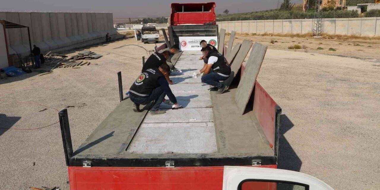 Zeytin Dalı Gümrük Kapısında 13 bin 830 paket bandrolsüz sigara ele geçirildi