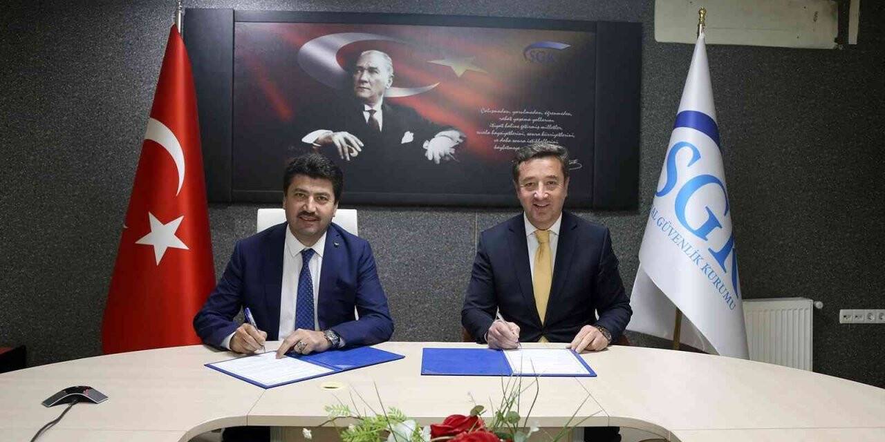 SUBÜ ve SGK’dan ortak hedefler için iş birliği