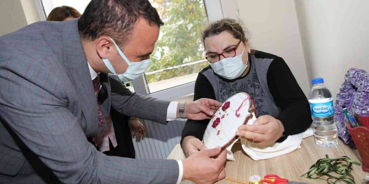 Başkan Kibar’dan ORMEK kursiyerlerine destek