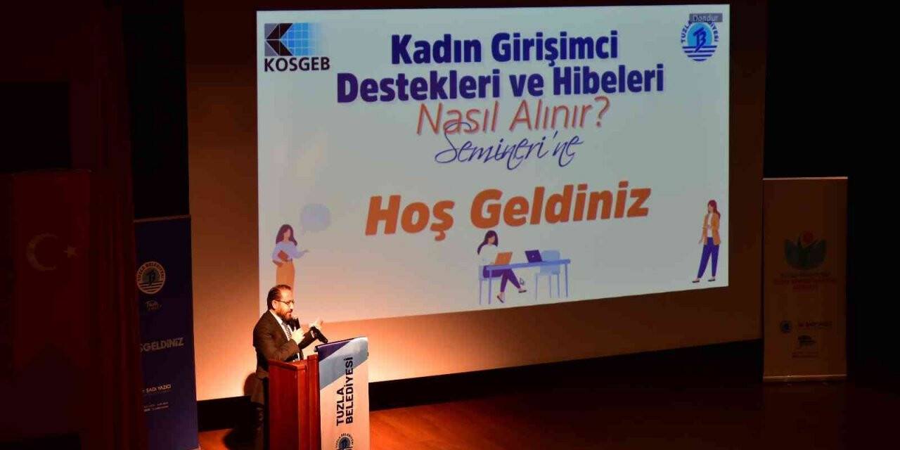 Tuzlalı kadın girişimcilere destek semineri