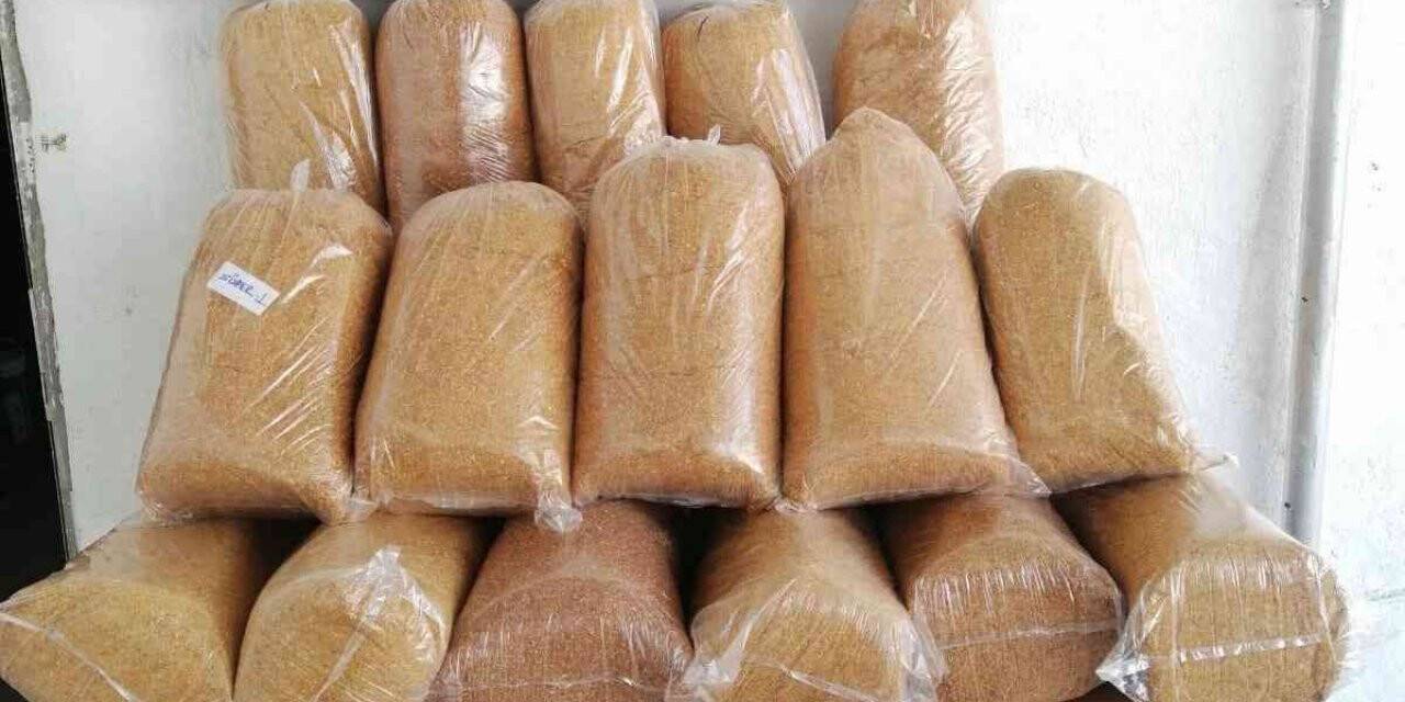 Elazığ’da  130 kilo kıyılmış tütün ele geçirdi