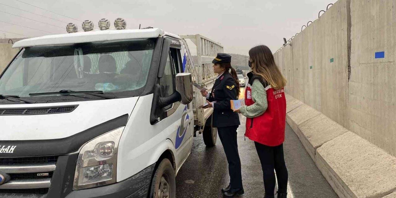Bingöl’de kadına yönelik şiddete dikkat çekmek amacıyla broşür dağıtıldı