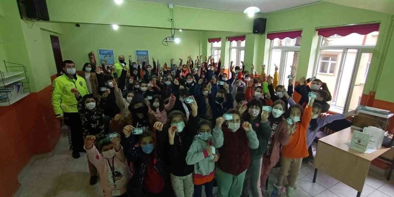 Miniklere trafik eğitimi