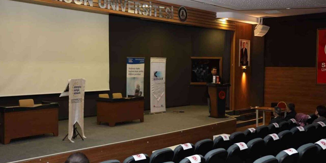 Samsun Üniversitesi’nde KOSGEB destekleri anlatıldı