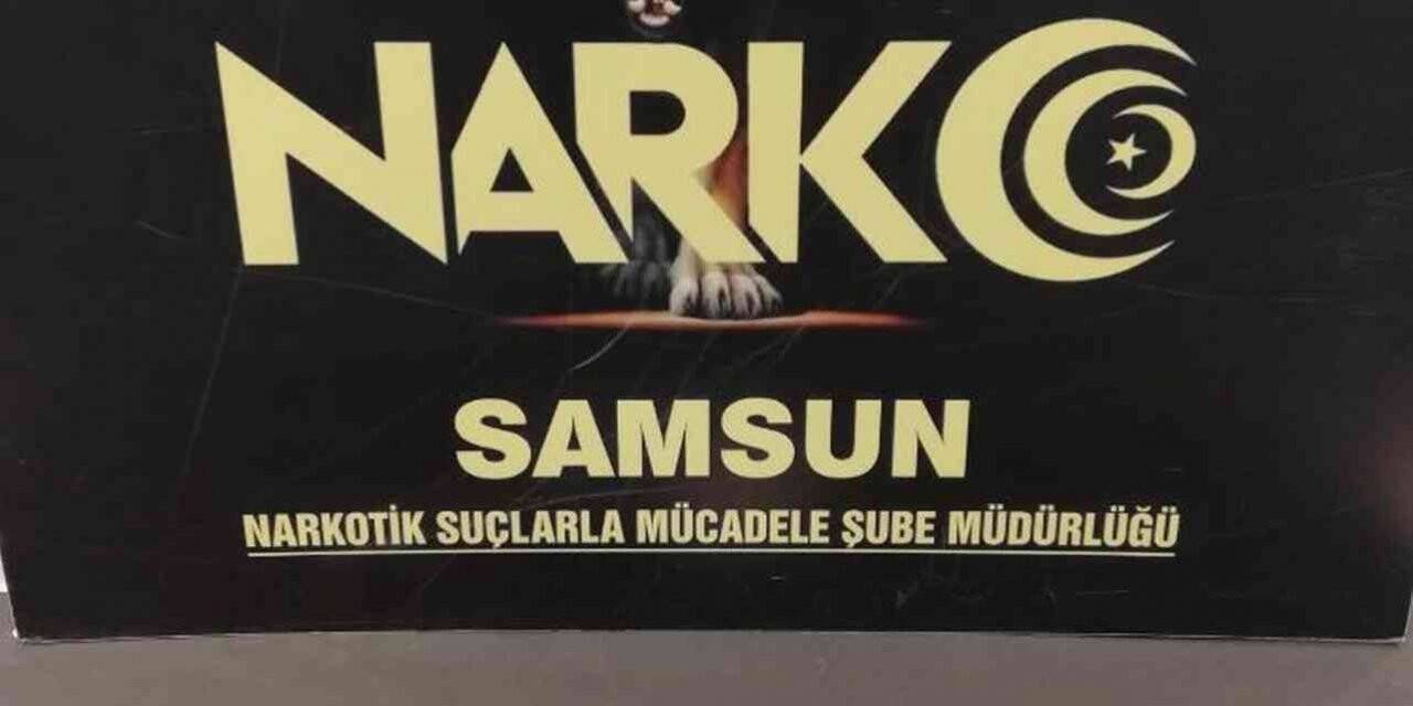 Samsun’da 1 kişi kokainle yakalandı