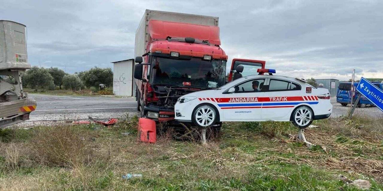 Manisa’da zincirleme kaza: 1 yaralı