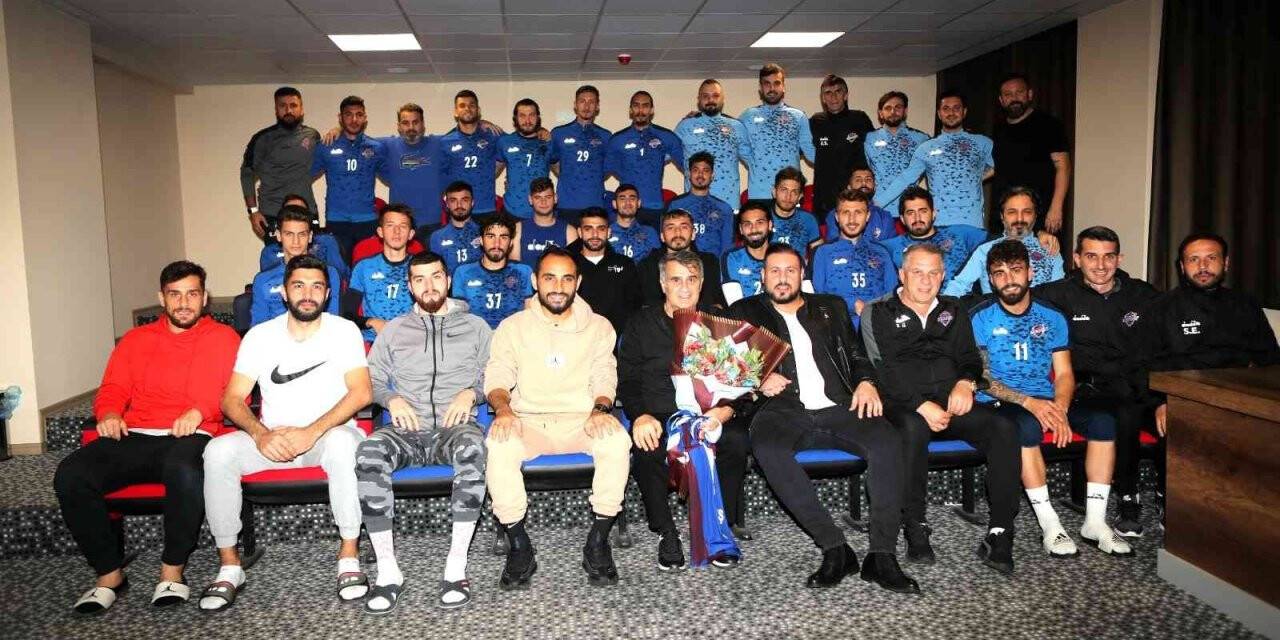 Şenol Güneş, Hekimoğlu Trabzon FK’yı ziyaret etti