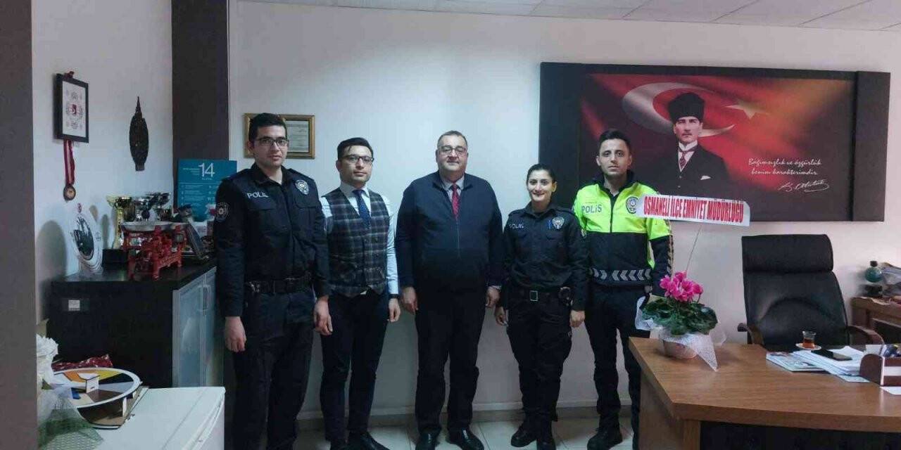 Emniyetten Öğretmenler Günü ziyareti